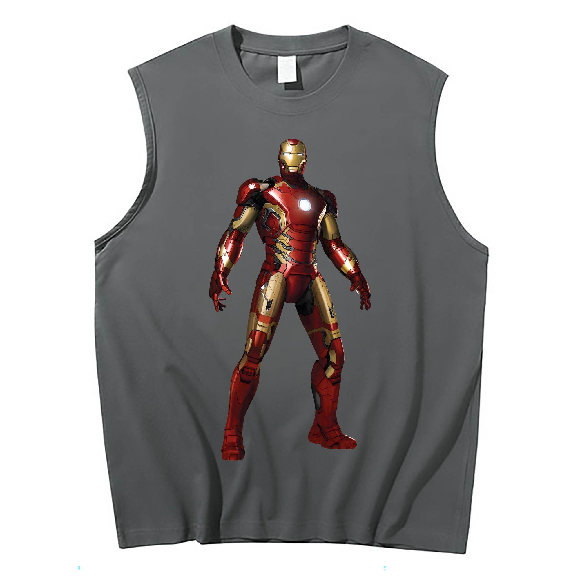 （画像用） アベンジャーズ The Avengers コットン100％タンクトップ（フロントプリント）